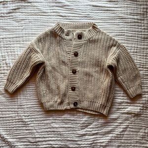 Summer + Storm Natural Cotton Cardigan